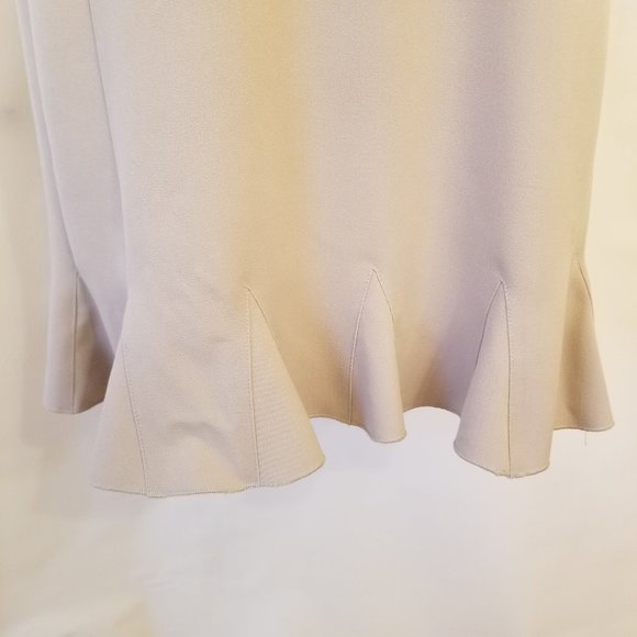 ✅#908STONE NWT mac & jac mermaid beige stretch skirt, sz. 4. - Picture 9 of 16